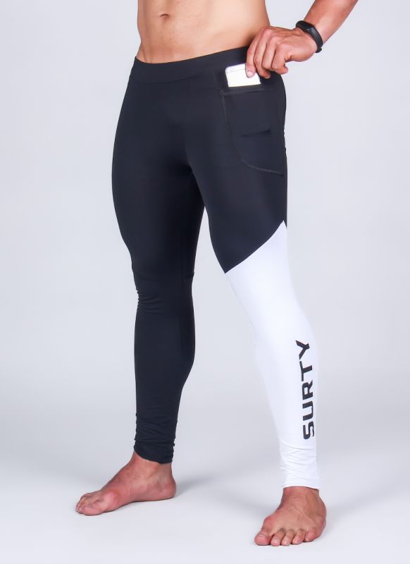 Calça Legging Masculina Estampada com Estilo Esportivo Treinos